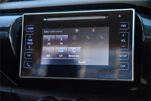 2016 Toyota Hilux Workmate TGN121R Rear Wheel Drive