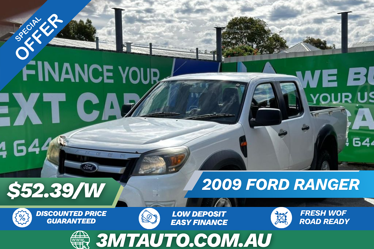 2009 Ford Ranger XL Hi-Rider PJ Rear Wheel Drive 3.0L