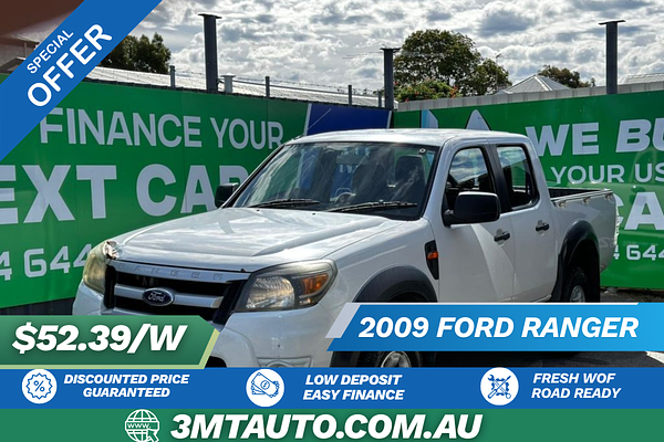 2009 Ford Ranger XL Hi-Rider PJ Rear Wheel Drive 3.0L