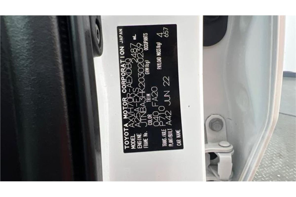 2022 Toyota Camry Ascent Sport AXVH70R