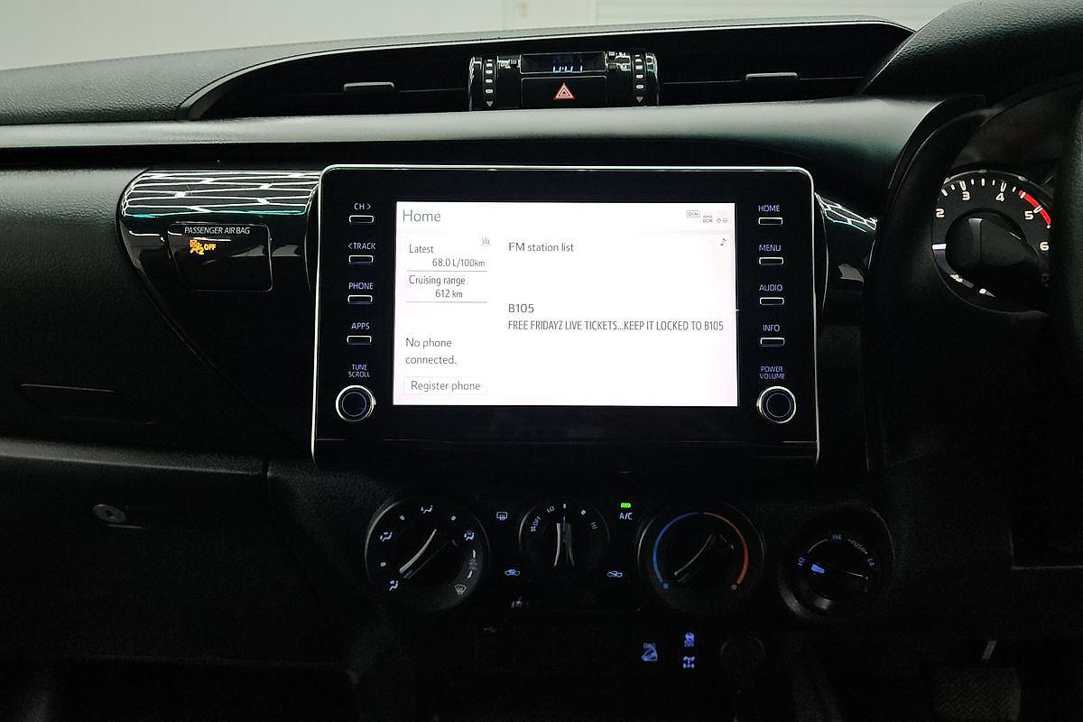 2021 Toyota Hilux SR GUN126R 4X4