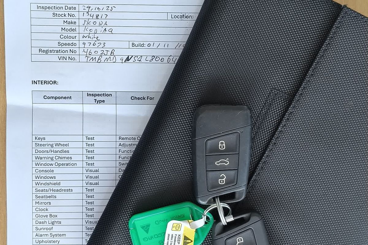 2019 SKODA Kodiaq 132TSI NS