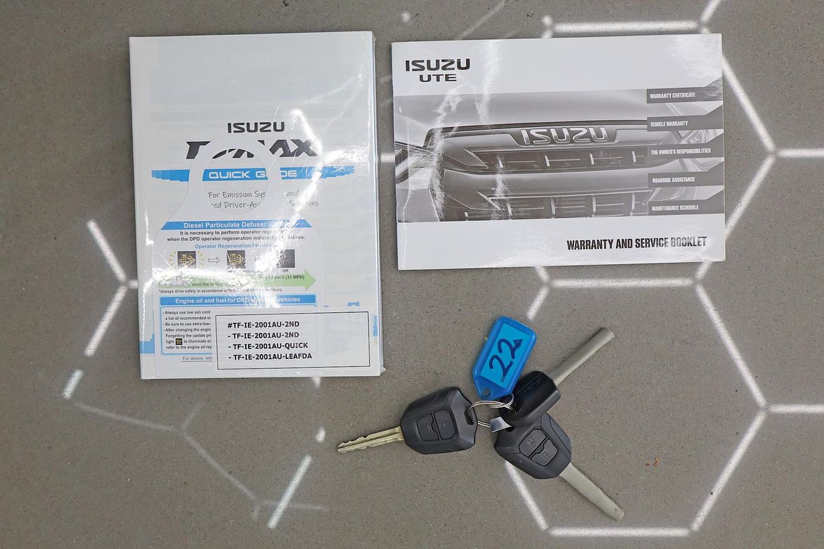 2021 Isuzu D-MAX SX High Ride Rear Wheel Drive