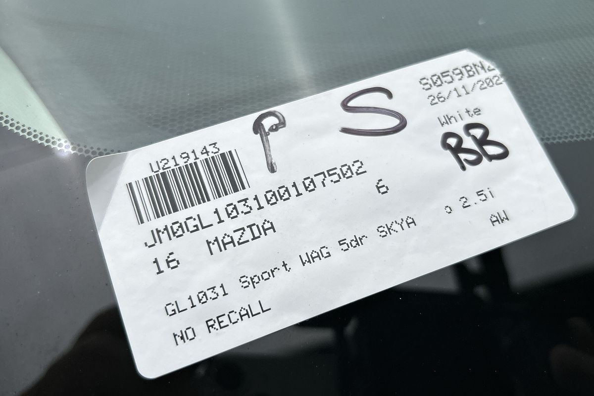 2016 Mazda 6 Sport GL Series