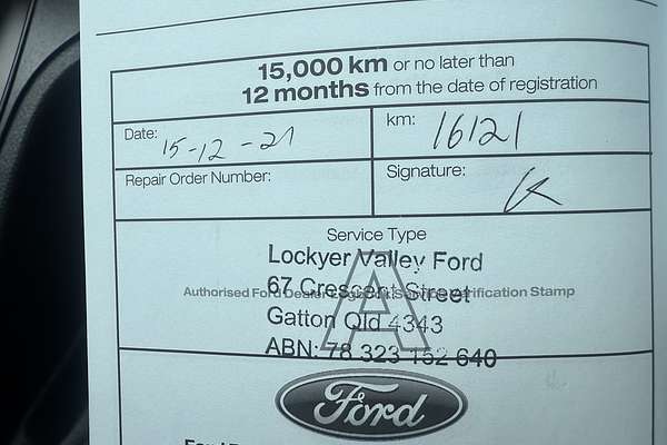 2021 Ford Ranger XL PX MkIII 4X4 3.2L