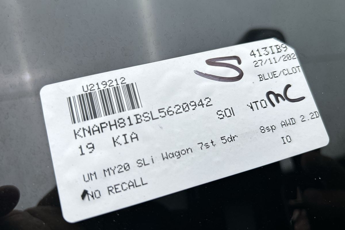 2019 Kia Sorento SLi UM