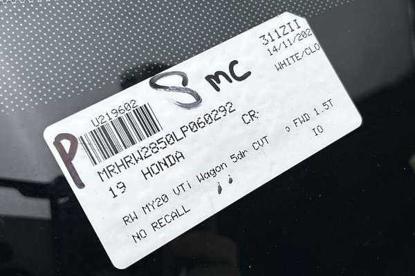 2019 Honda CR-V VTi RW