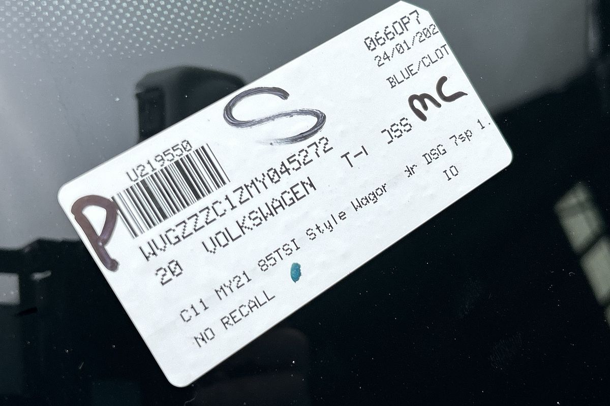 2020 Volkswagen T-Cross 85TSI Style C11