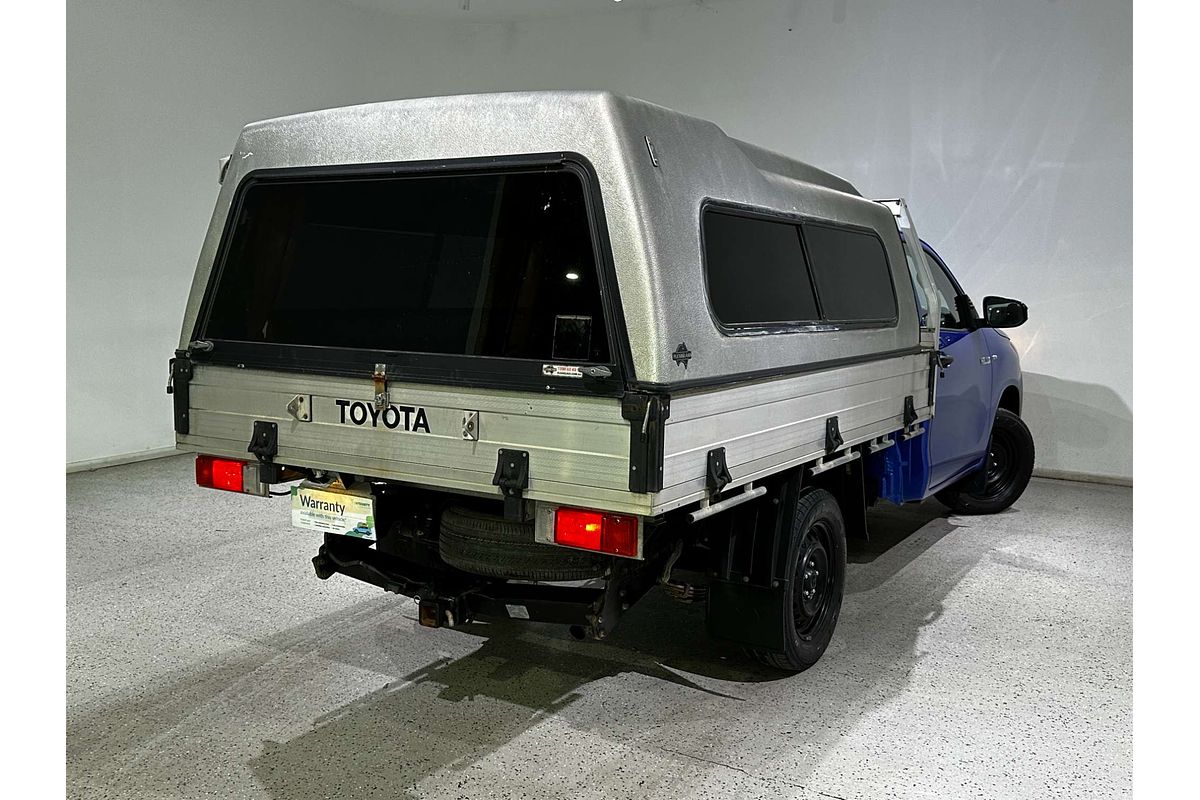 2016 Toyota Hilux Workmate TGN121R Rear Wheel Drive