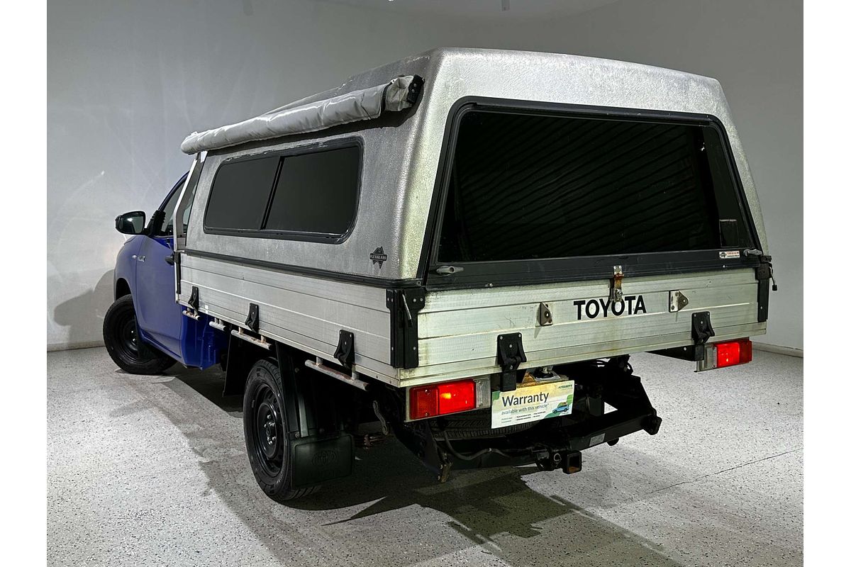 2016 Toyota Hilux Workmate TGN121R Rear Wheel Drive