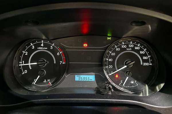 2016 Toyota Hilux Workmate TGN121R Rear Wheel Drive