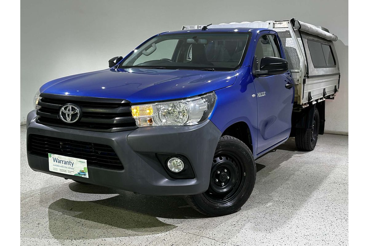 2016 Toyota Hilux Workmate TGN121R Rear Wheel Drive
