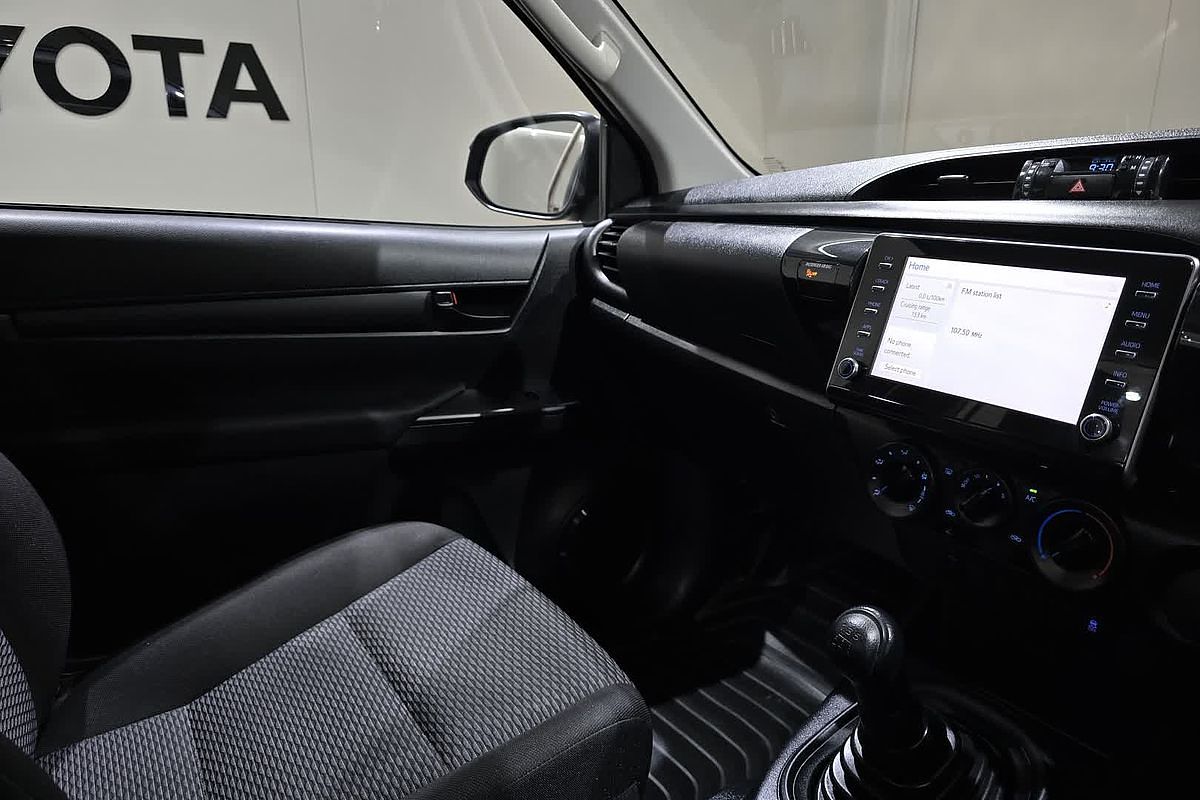 2020 Toyota Hilux Workmate TGN121R Rear Wheel Drive