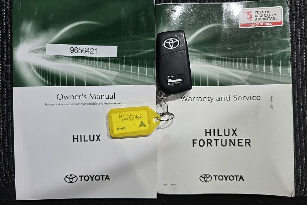 2020 Toyota Hilux Workmate TGN121R Rear Wheel Drive