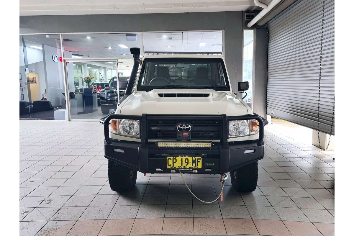 LANDCRUISER VDJ79R MY18 WORKMATE (4x4) 4.5L DTV8 DIESEL TURBO F/INJ 5 SP MANUAL C/CHAS LANDCRUISER VDJ79R MY18 WORKMATE (4x4) 4.5L DTV8 DIESEL TURBO F/INJ 5 SP MANUAL C/CHAS