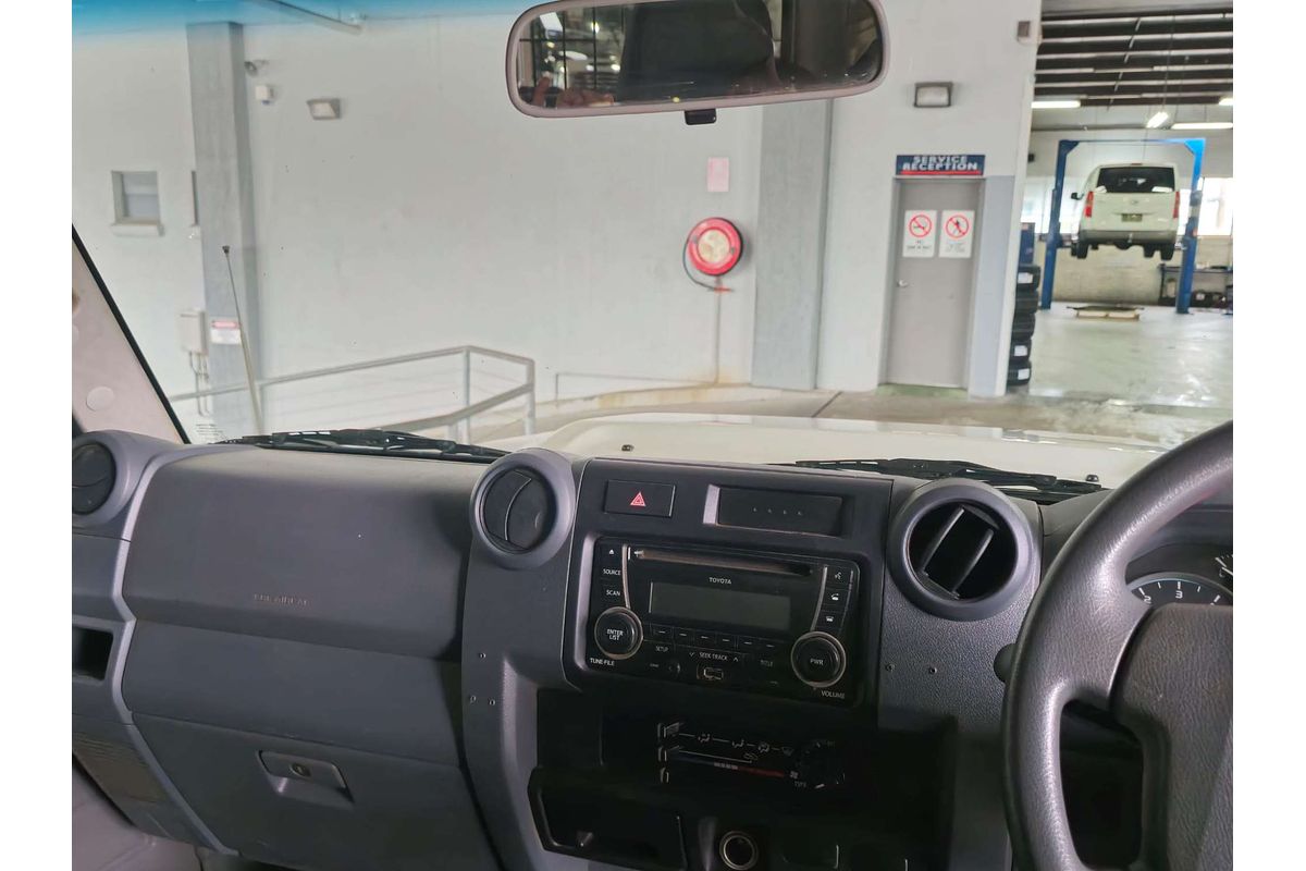 LANDCRUISER VDJ79R MY18 WORKMATE (4x4) 4.5L DTV8 DIESEL TURBO F/INJ 5 SP MANUAL C/CHAS 