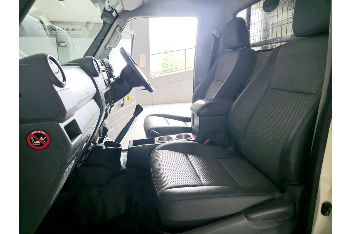 LANDCRUISER VDJ79R MY18 WORKMATE (4x4) 4.5L DTV8 DIESEL TURBO F/INJ 5 SP MANUAL C/CHAS 
