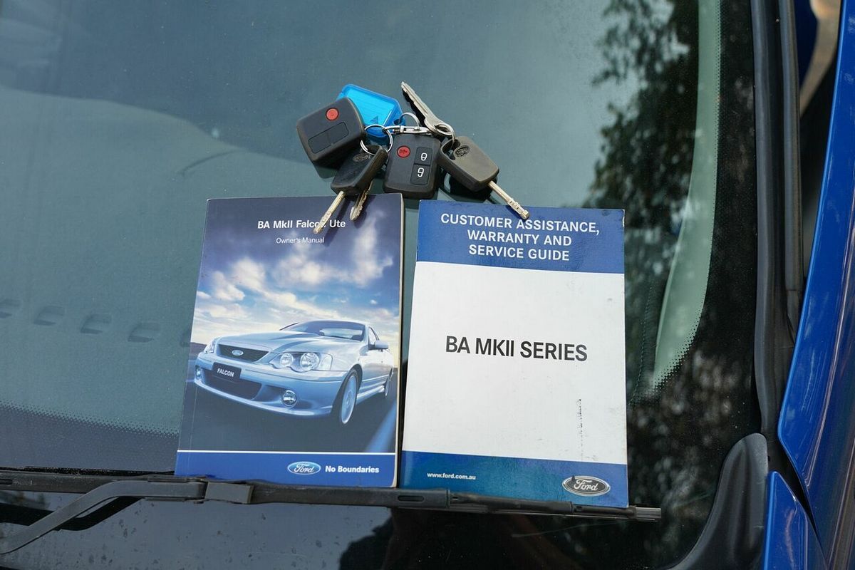 2005 Ford Falcon XR6 BA MkII Rear Wheel Drive