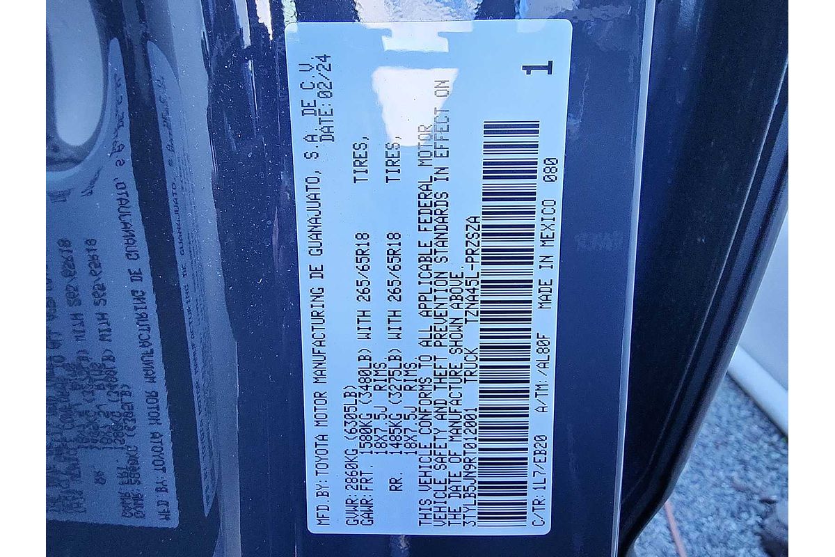 2024 Toyota Tacoma Limited