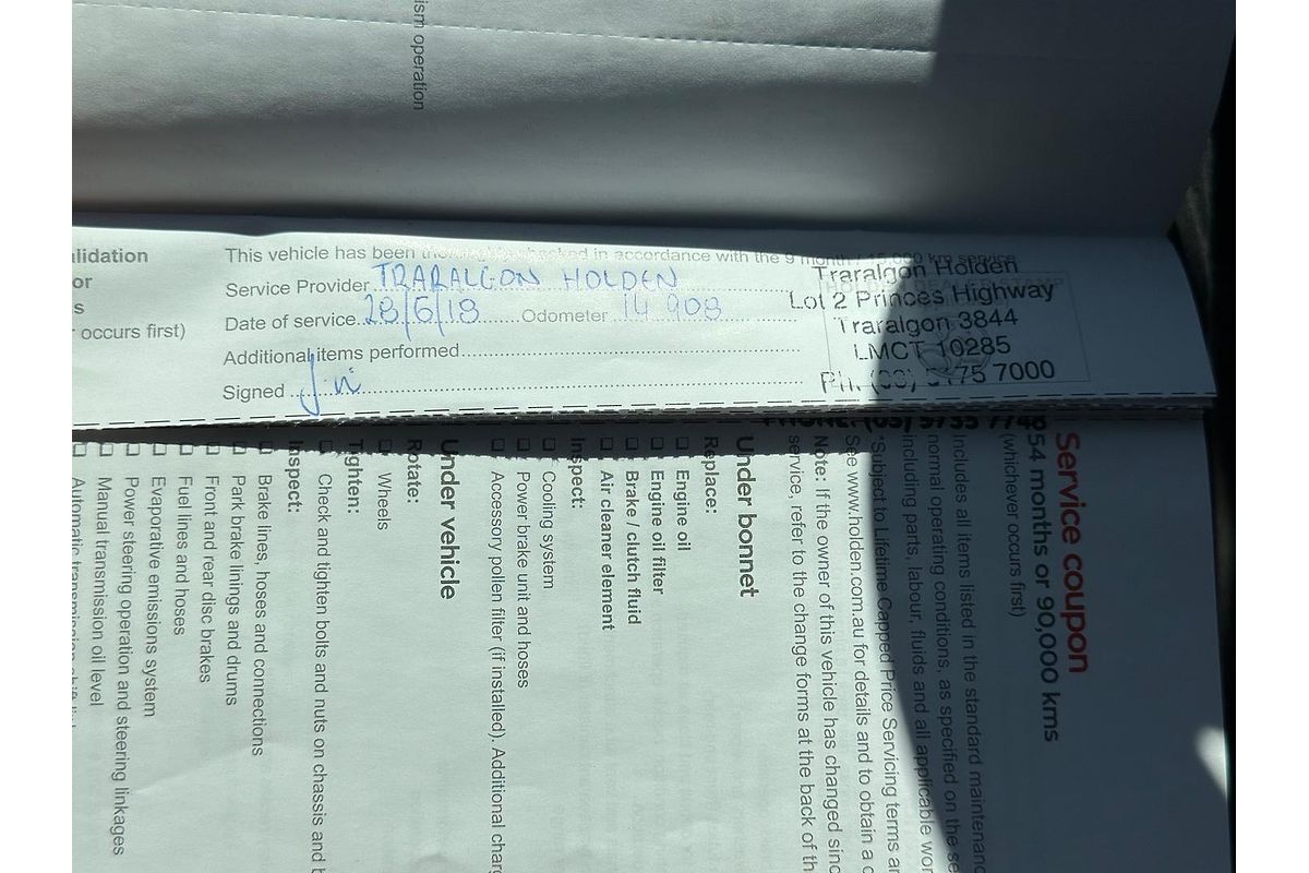 2017 Holden Commodore SV6 VF Series II