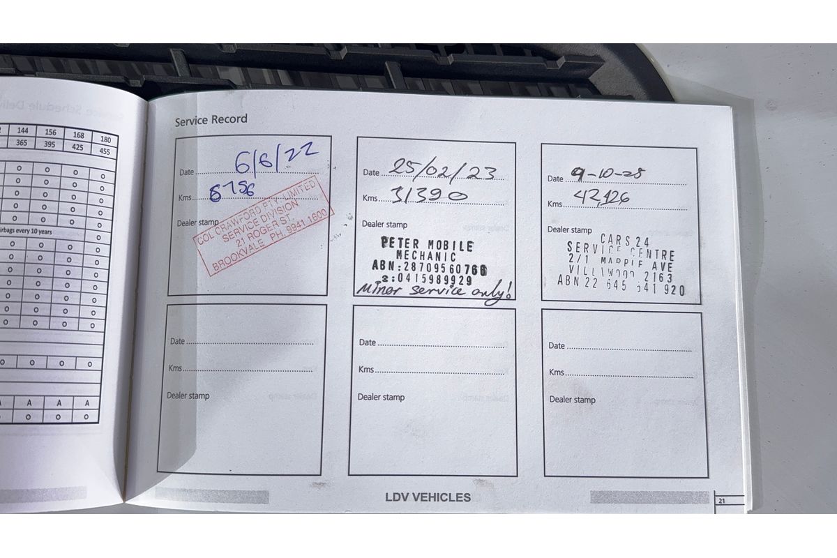 2021 LDV Deliver 9 LWB MID ROOF SV63D