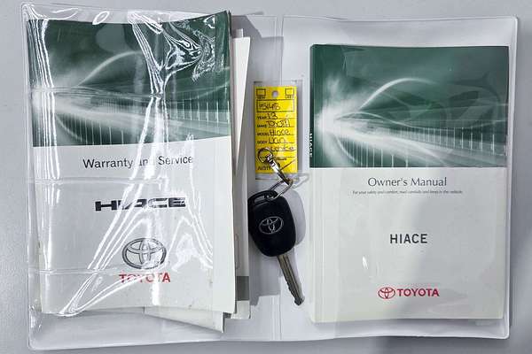 2013 Toyota Hiace Commuter TRH223R ELWB High Roof