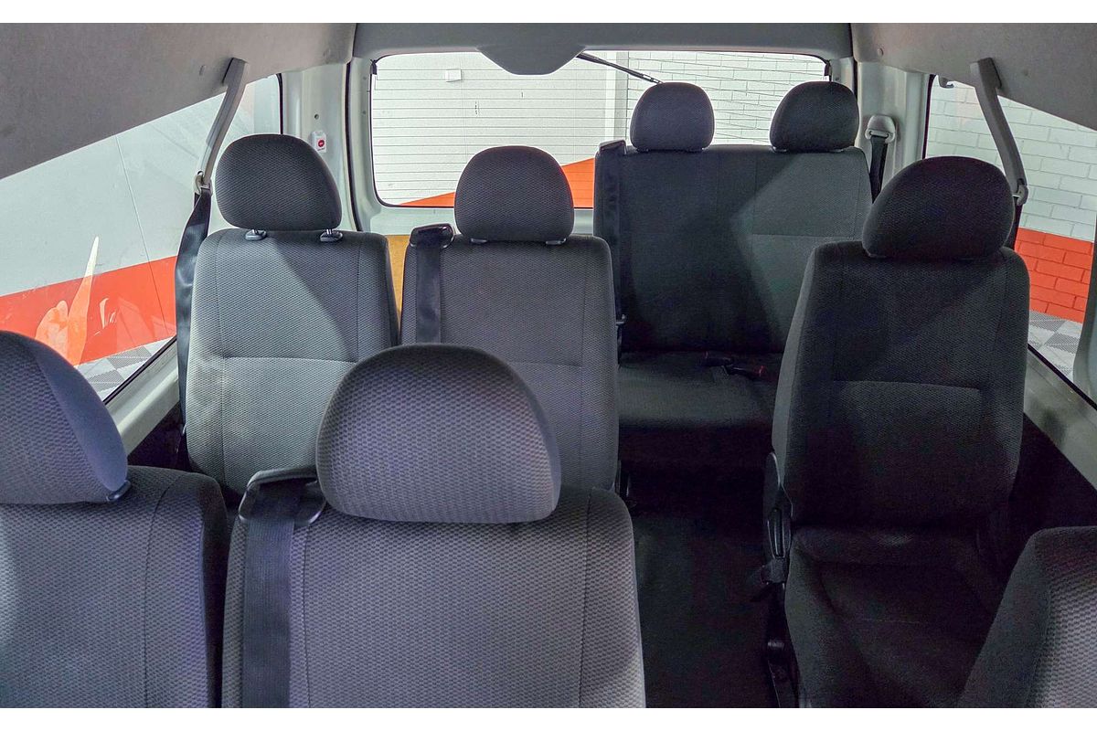 2013 Toyota Hiace Commuter TRH223R ELWB High Roof