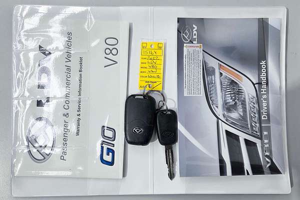 2022 LDV V80 SWB Low Roof