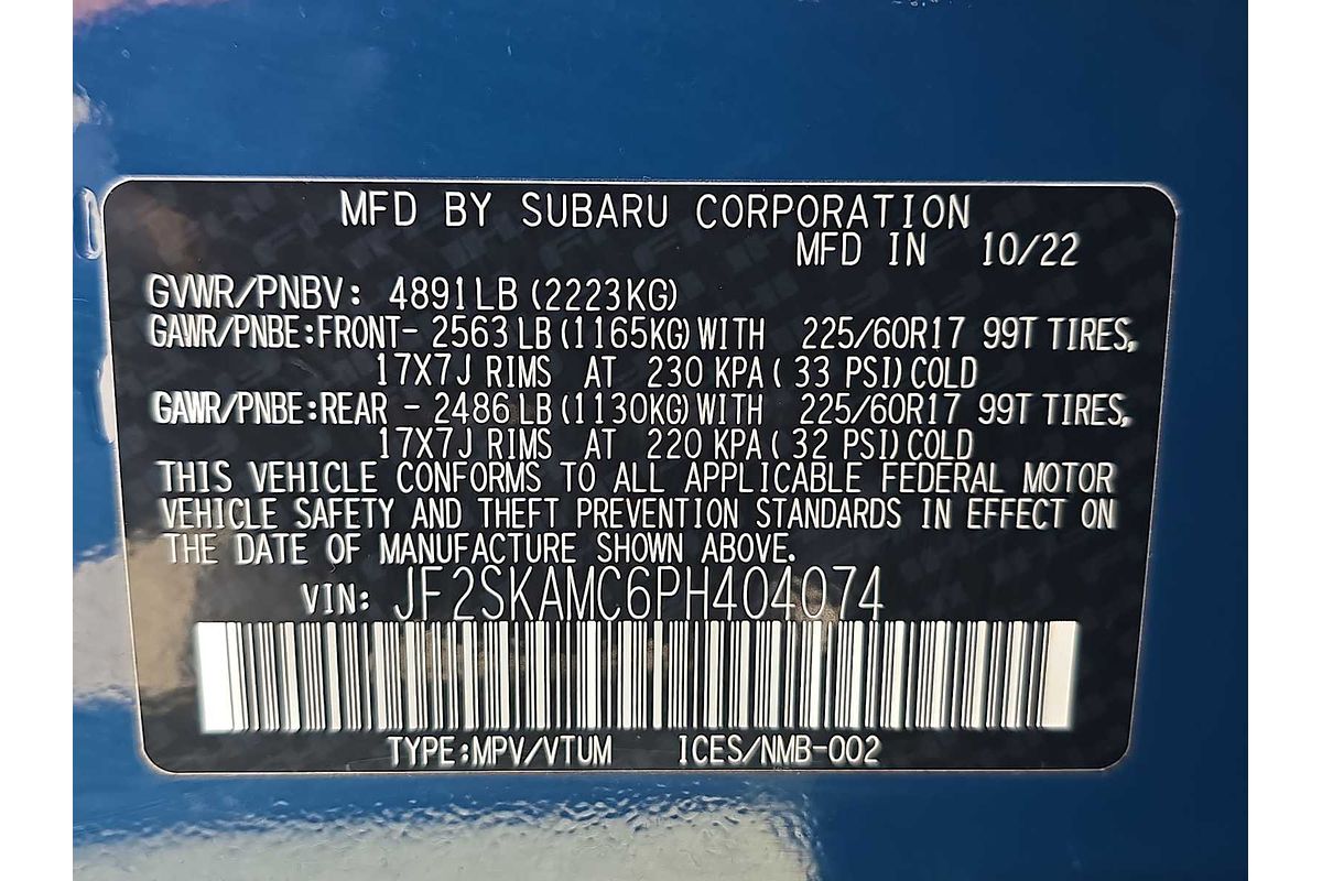 2023 Subaru Forester Wilderness