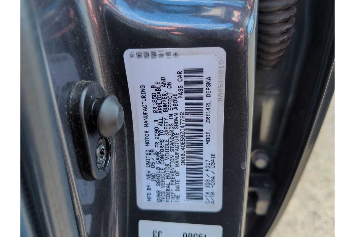 2009 Toyota Corolla S