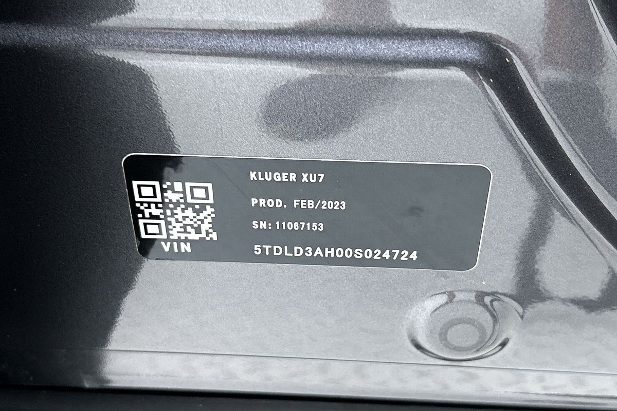 2023 Toyota Kluger GX TXUA70R