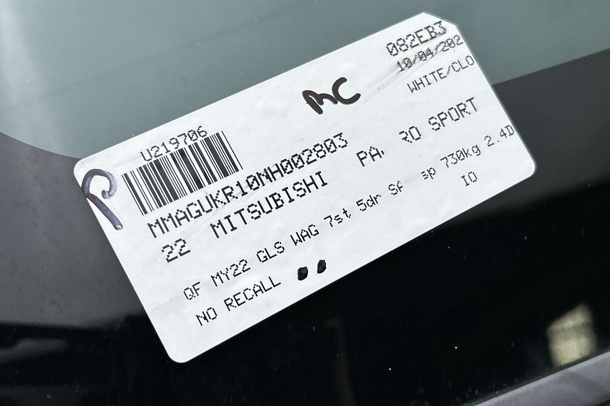 2022 Mitsubishi Pajero Sport GLS QF