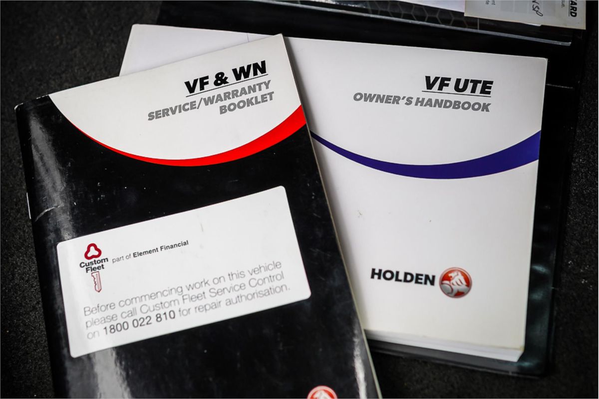 2016 Holden Ute VF Series II Rear Wheel Drive