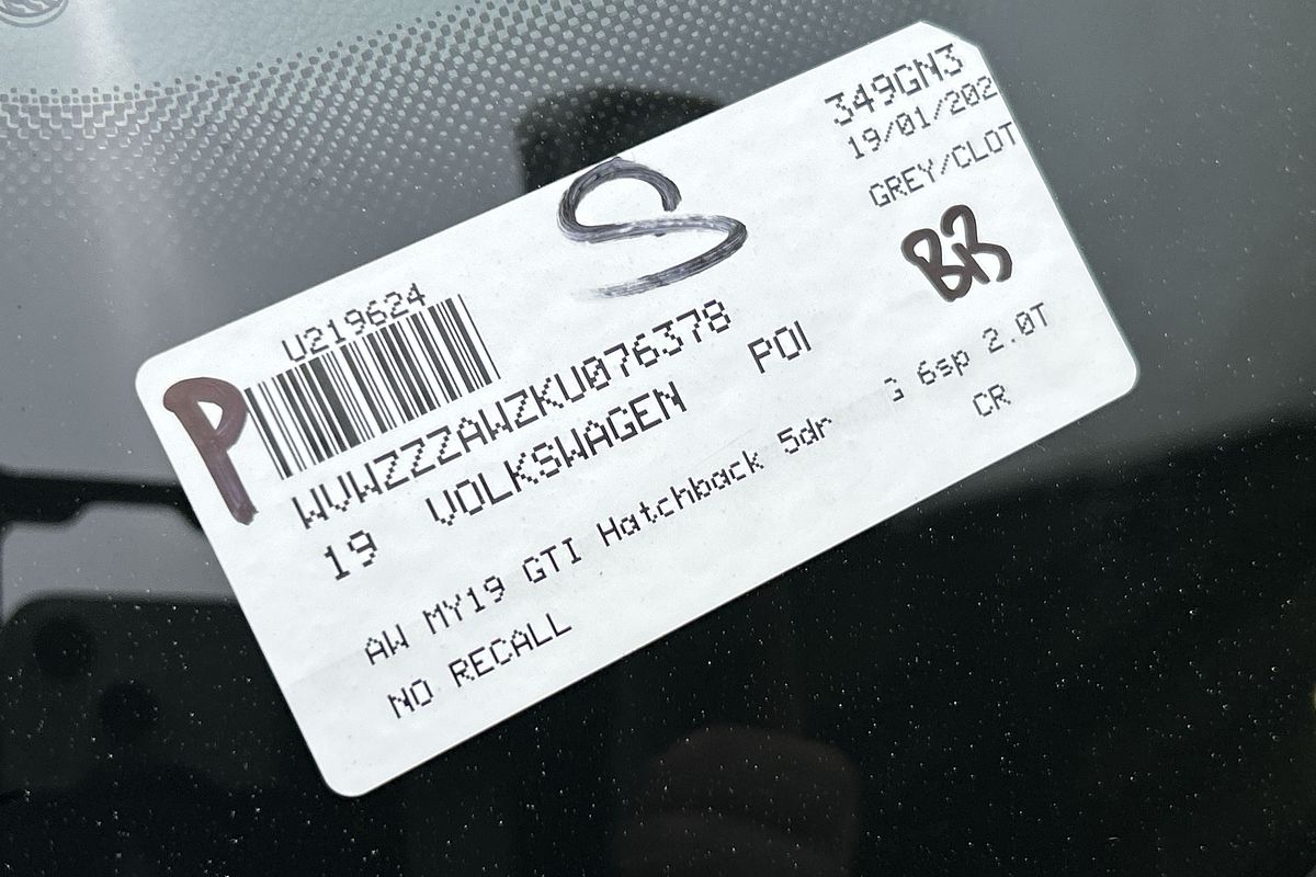 2019 Volkswagen Polo GTI AW