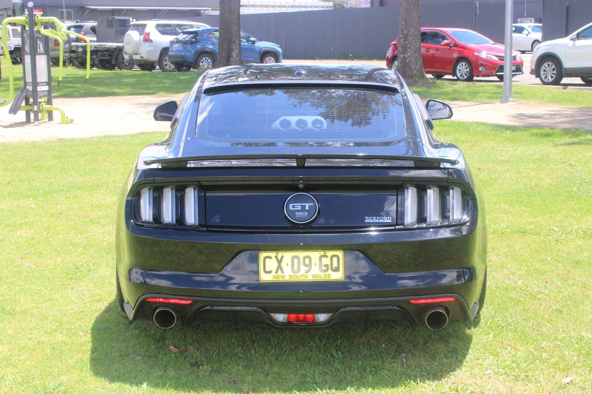 2017 FORD MUSTANG FASTBACK GT 5.0 V8 6 SP AUTOMATIC 2D COUPE V8