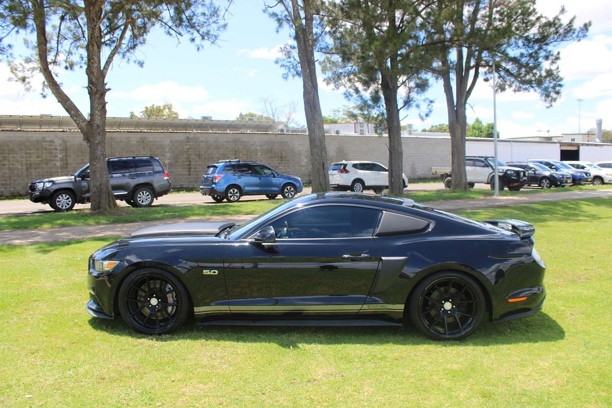 2017 FORD MUSTANG FASTBACK GT 5.0 V8 6 SP AUTOMATIC 2D COUPE V8
