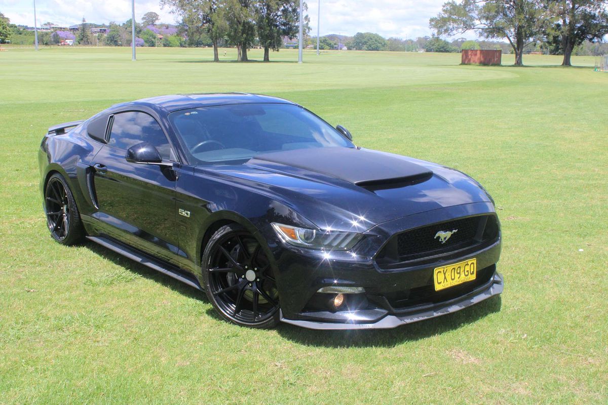 2017 FORD MUSTANG FASTBACK GT 5.0 V8 6 SP AUTOMATIC 2D COUPE V8