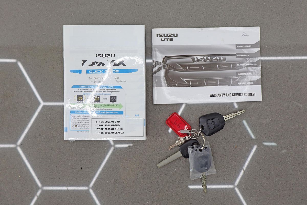 2021 Isuzu D-MAX SX High Ride Rear Wheel Drive