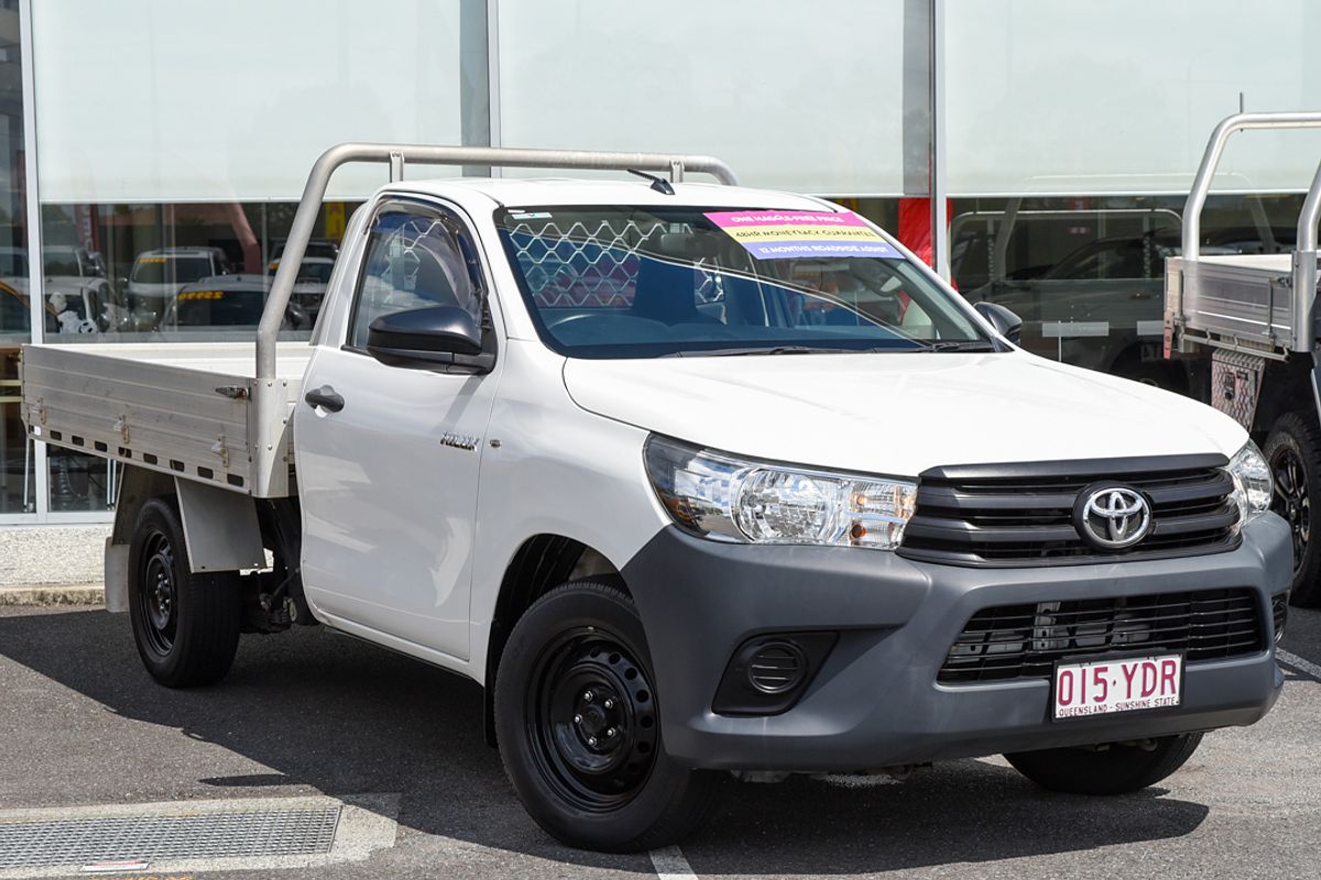 2018 Toyota Hilux Workmate TGN121R Rear Wheel Drive