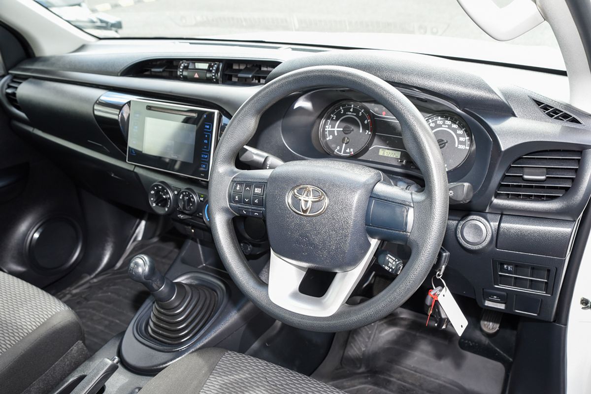 2018 Toyota Hilux Workmate TGN121R Rear Wheel Drive