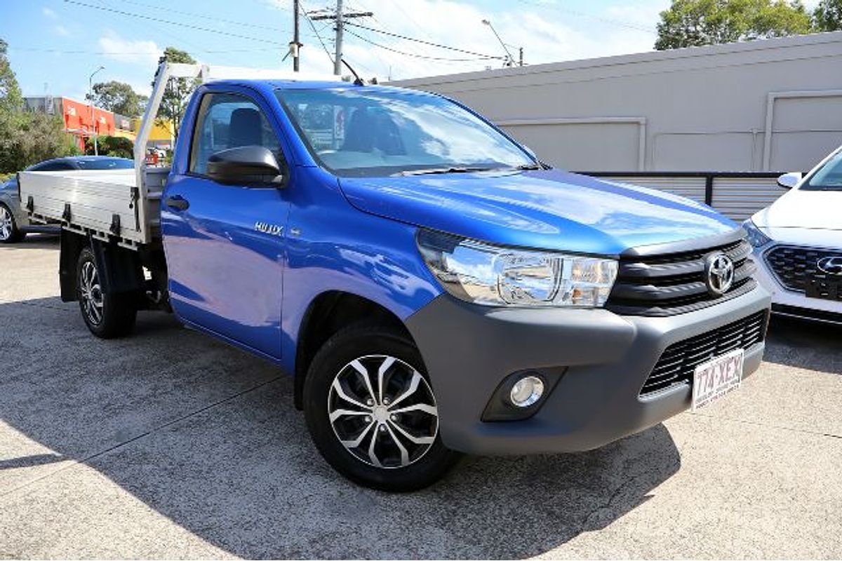 2017 Toyota Hilux Workmate TGN121R Rear Wheel Drive