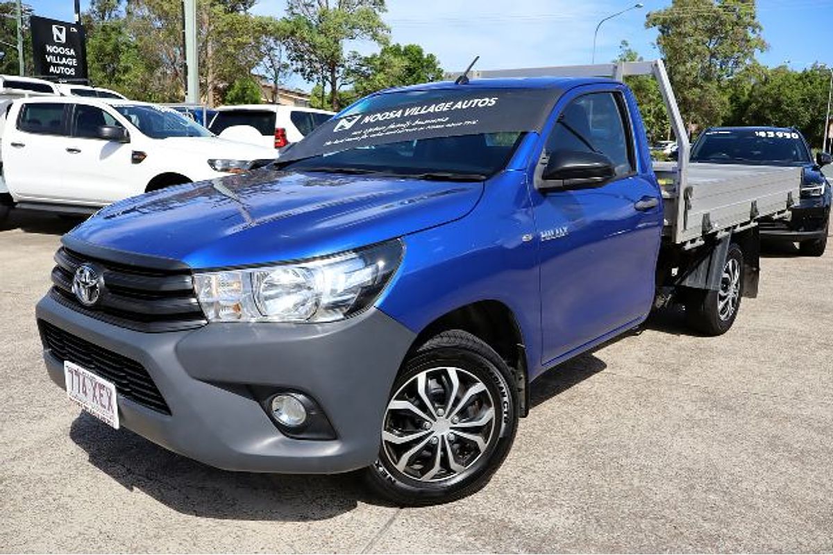 2017 Toyota Hilux Workmate TGN121R Rear Wheel Drive