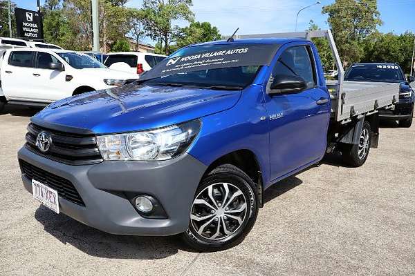 2017 Toyota Hilux Workmate TGN121R Rear Wheel Drive