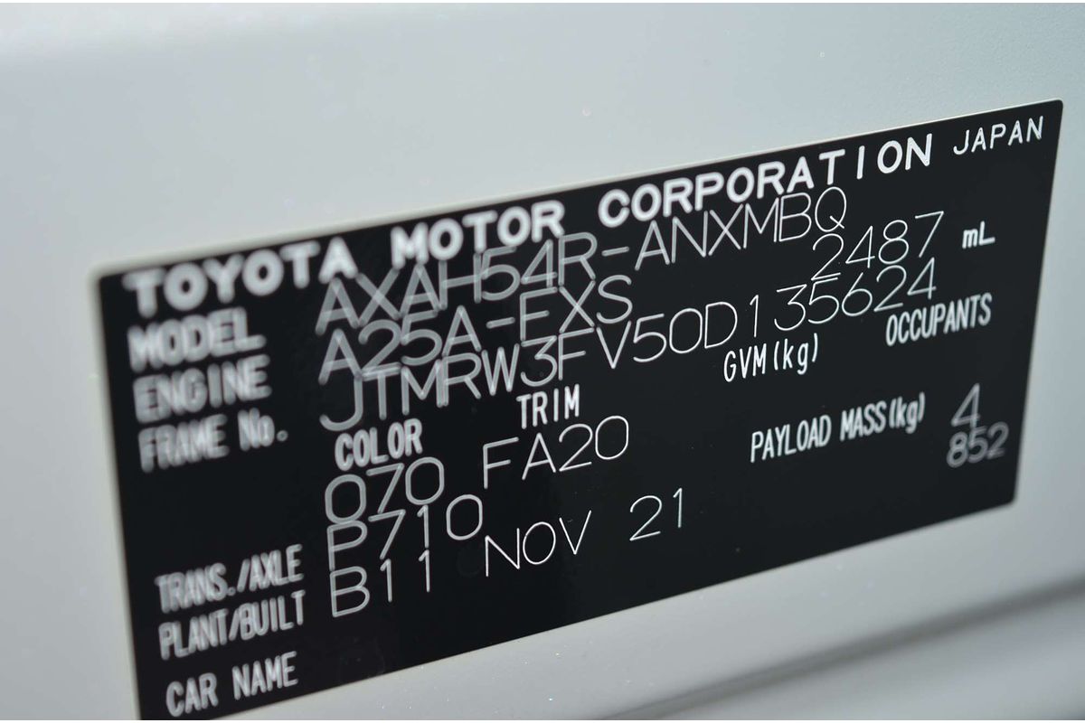 2021 Toyota RAV4 GXL AXAH54R