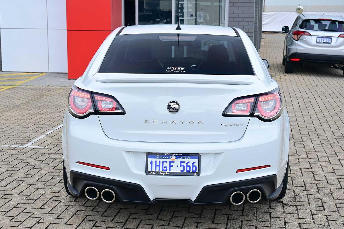 2016 HSV SENATOR SIGNATURE GEN F2