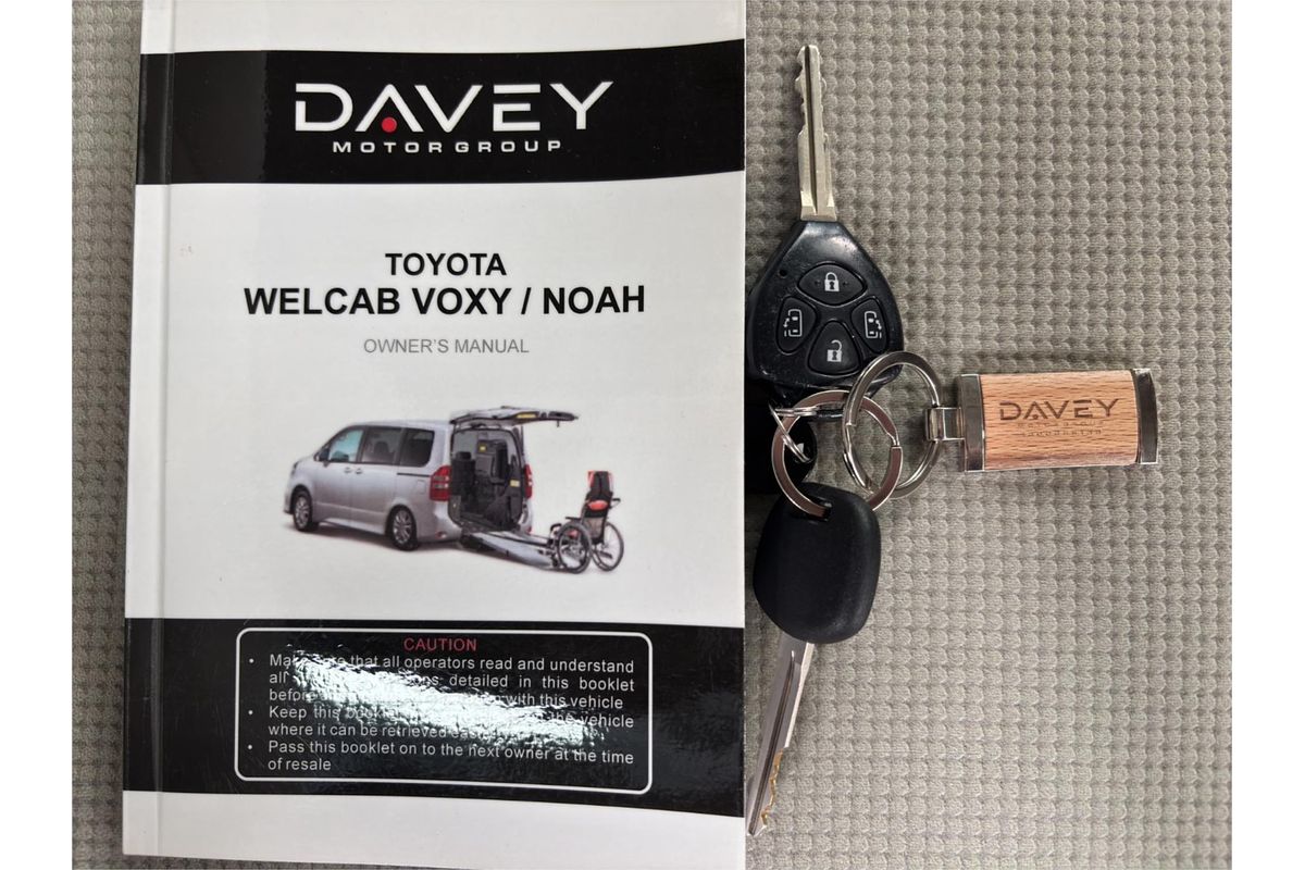 2007 Toyota Noah XL Selection Slope Welcab