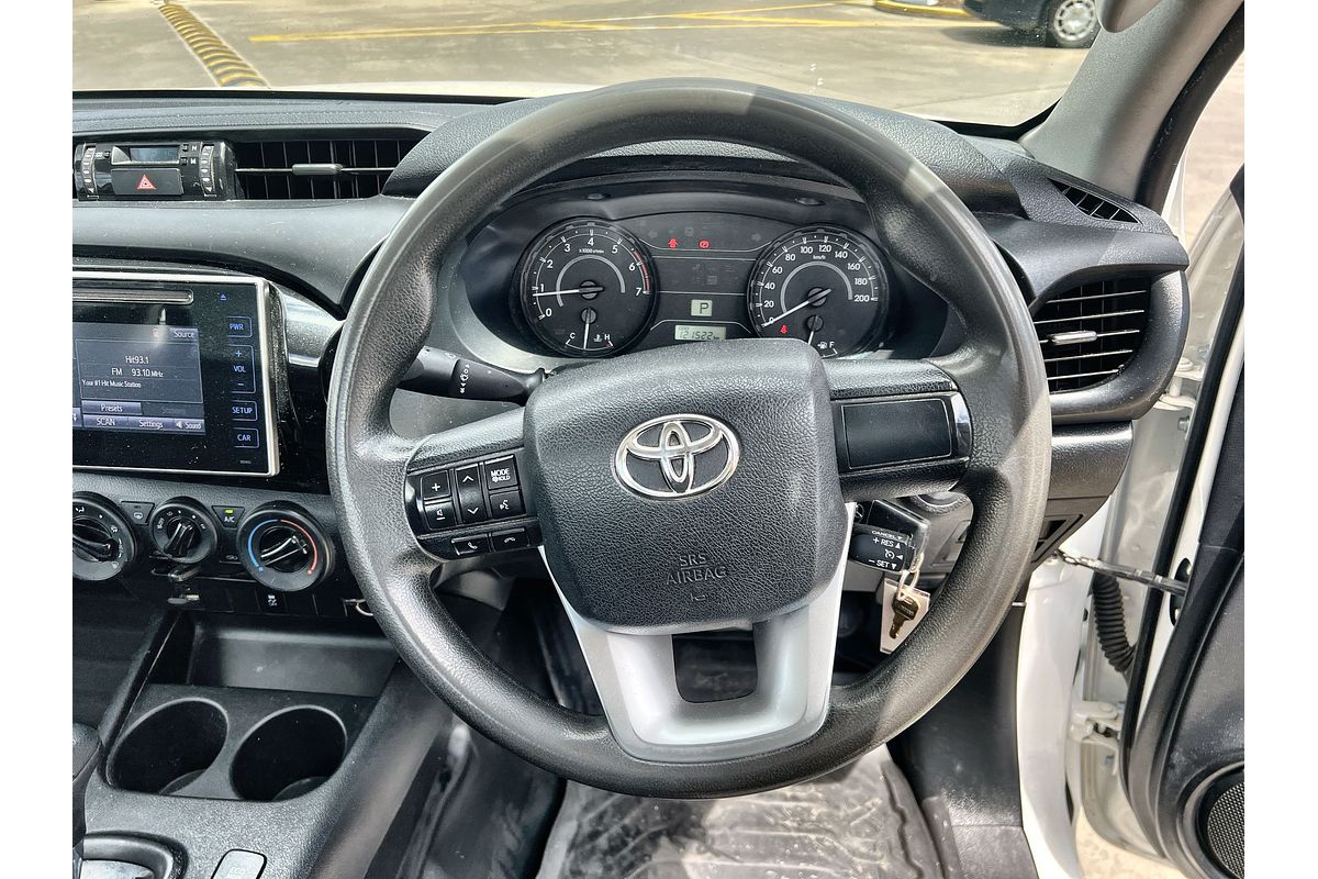 2018 Toyota Hilux Workmate TGN121R Rear Wheel Drive