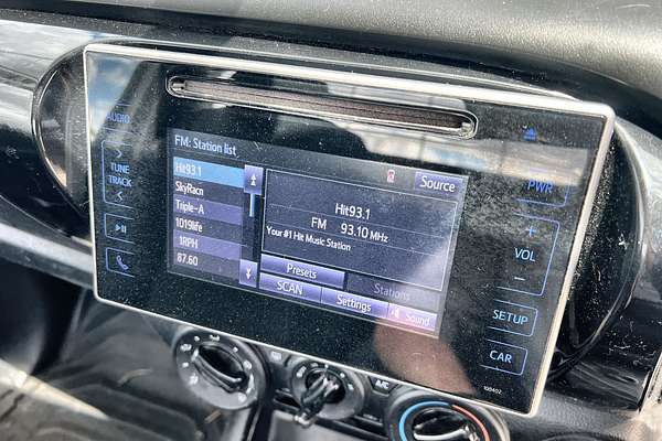 2018 Toyota Hilux Workmate TGN121R Rear Wheel Drive