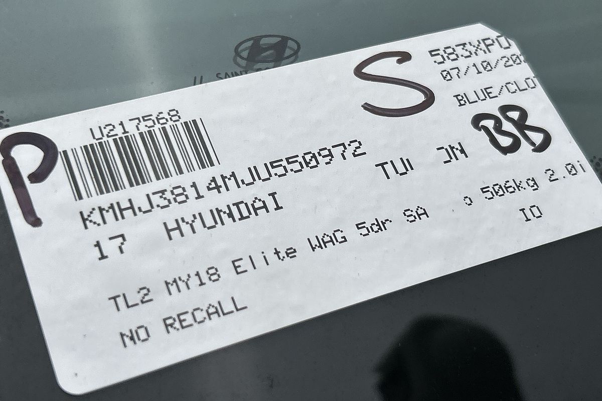 2017 Hyundai Tucson Elite TL2