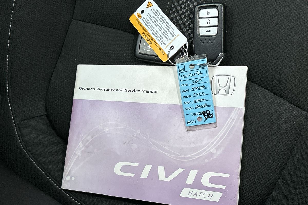 2019 Honda Civic VTi-L 10th Gen